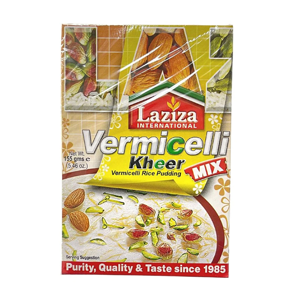 Laziza Vermicelli Kheer 155g- barmeceli khir- Laziz Vermicelli Kheer
